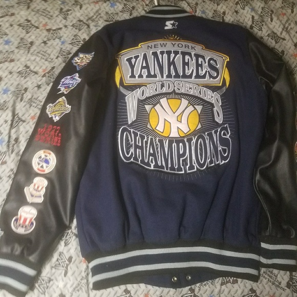 New York Yankees Championship Starter jacket Size - Picture 1 of 4